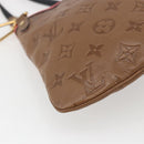 LOUIS VUITTON Monogram Empreinte Flat Bag Brown M40369 LV Auth 170001SAM-17