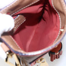 LOUIS VUITTON Monogram Empreinte Flat Bag Brown M40369 LV Auth 170001SAM-10