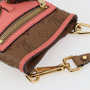 LOUIS VUITTON Monogram Empreinte Flat Bag Brown M40369 LV Auth 170001SAM-6