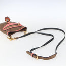 LOUIS VUITTON Monogram Empreinte Flat Bag Brown M40369 LV Auth 170001SAM-7