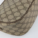 GUCCI GG Supreme Web Sherry Line Bag PVC Beige Gold 89 02 032 Auth 170002-16
