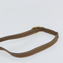 GUCCI GG Supreme Web Sherry Line Bag PVC Beige Gold 89 02 032 Auth 170002-8