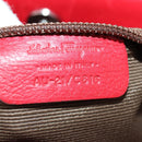 Salvatore Ferragamo Tote Bag Patent leather Red Silver Auth 170007-12
