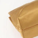 PRADA Kettenhandtasche Satin Gold Auth 170010-16