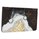 LOUIS VUITTON Catgram Porte Cartes Catnap Card Case M15155 LV Auth 170015SM-1