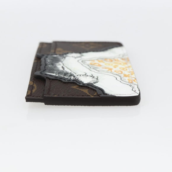 LOUIS VUITTON Catgram Porte Cartes Catnap Kartenetui M15155 LV Auth 170015SM