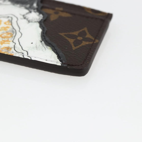 LOUIS VUITTON Catgram Porte Cartes Catnap Kartenetui M15155 LV Auth 170015SM