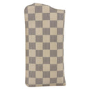LOUIS VUITTON Damier Azur Etui A Lunettes MM Glasses Case N60025 LV Auth 170020V-3