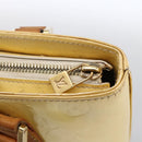 LOUIS VUITTON Monogram Vernis Houston Hand Bag Perle M91342 LV Auth 170050-14