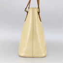 LOUIS VUITTON Monogram Vernis Houston Hand Bag Perle M91342 LV Auth 170050-4