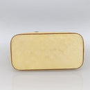 LOUIS VUITTON Monogram Vernis Houston Hand Bag Perle M91342 LV Auth 170050-9