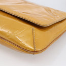 LOUIS VUITTON Monogram Vernis Thompson Street Bag Beige M91301 LV Auth 170059-9