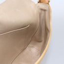 LOUIS VUITTON Monogram Vernis Thompson Street Bag Beige M91301 LV Auth 170059-18