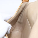 LOUIS VUITTON Monogram Vernis Thompson Street Bag Beige M91301 LV Auth 170059-19