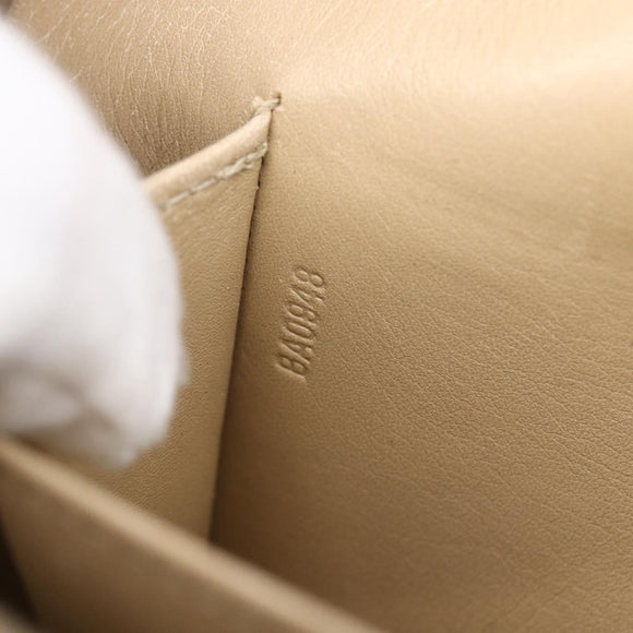 LOUIS VUITTON Monogram Vernis Thompson Street Bag Beige M91301 LV Auth 170059