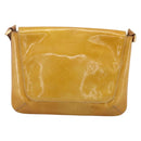 LOUIS VUITTON Monogram Vernis Thompson Street Bag Beige M91301 LV Auth 170059-2