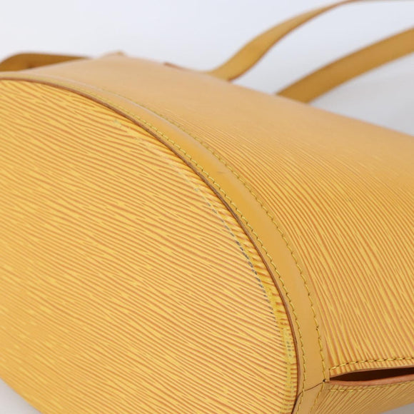 LOUIS VUITTON Epi Saint Jacques Shopping Umhängetasche Gelb M52269 Auth 170060