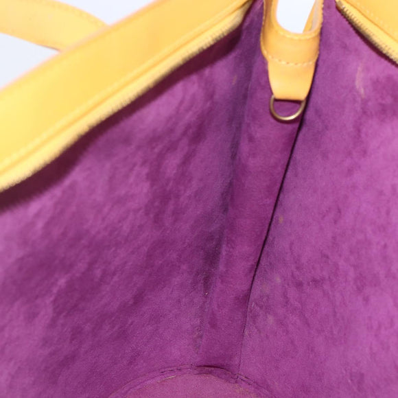 LOUIS VUITTON Epi Saint Jacques Shopping Umhängetasche Gelb M52269 Auth 170060