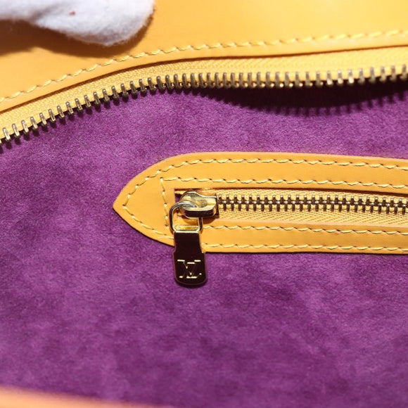 LOUIS VUITTON Epi Saint Jacques Shopping Umhängetasche Gelb M52269 Auth 170060