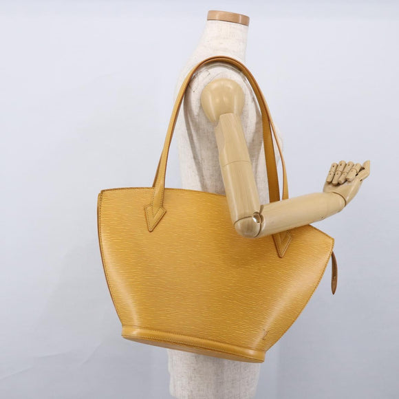 LOUIS VUITTON Epi Saint Jacques Shopping Umhängetasche Gelb M52269 Auth 170060
