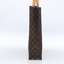 LOUIS VUITTON Monogram Sac Plat Hand Bag M51140 LV Auth 170062-3