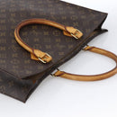 LOUIS VUITTON Monogram Sac Plat Hand Bag M51140 LV Auth 170062-6