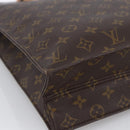 LOUIS VUITTON Monogram Sac Plat Hand Bag M51140 LV Auth 170063-14