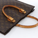 LOUIS VUITTON Monogram Sac Plat Hand Bag M51140 LV Auth 170063-6
