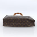 LOUIS VUITTON Monogram Sac Plat Hand Bag M51140 LV Auth 170063-5