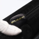 GUCCI Horsebit Shoulder Bag Leather Black Gold Auth 170075-12