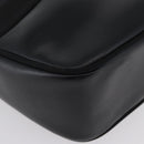 Salvatore Ferragamo Vala Shoulder Bag Leather Black Gold Auth 170076-9
