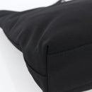 Salvatore Ferragamo Vala Shoulder Bag Canvas Black Silver Auth 170077-14