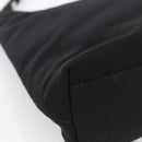 Salvatore Ferragamo Vala Shoulder Bag Canvas Black Silver Auth 170077-16