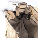 Chloe Elsie Hand Bag Leather 2way Gold Auth 170081-21