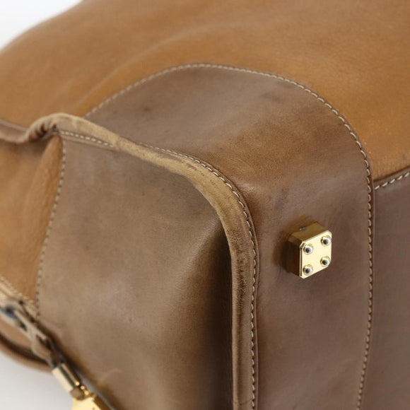 LOEWE Anagram Amazona 30 Handtasche Leder Beige Gold Orig. 170083