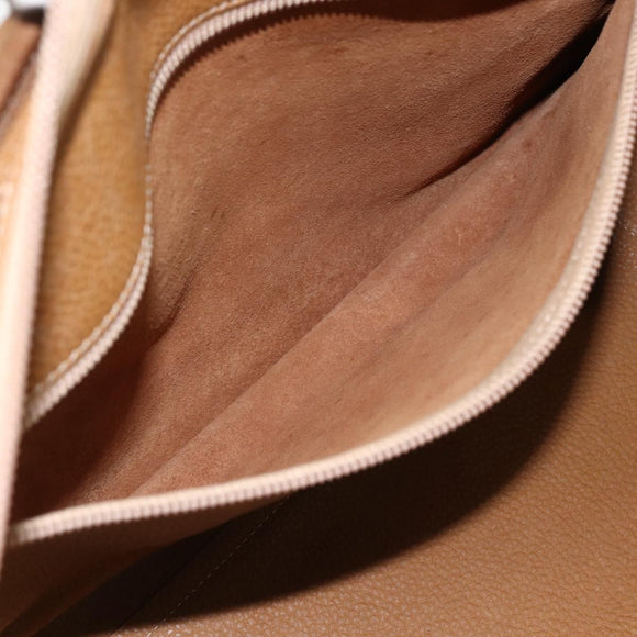 LOEWE Anagram Amazona 30 Handtasche Leder Beige Gold Orig. 170083