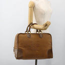 LOEWE Anagram Amazona 30 Handtasche Leder Beige Gold Orig. 170083-22