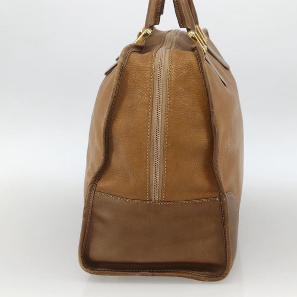 LOEWE Anagram Amazona 30 Handtasche Leder Beige Gold Orig. 170083