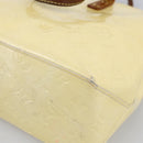LOUIS VUITTON Monogram Vernis Reade PM Hand Bag Perle M91336 LV Auth 170088-15