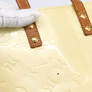 LOUIS VUITTON Monogram Vernis Reade PM Hand Bag Perle M91336 LV Auth 170088-10