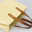 LOUIS VUITTON Monogram Vernis Reade PM Hand Bag Perle M91336 LV Auth 170088-6