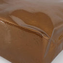 LOUIS VUITTON Monogram Vernis Reade MM Hand Bag Bronze M91143 LV Auth 170090-15