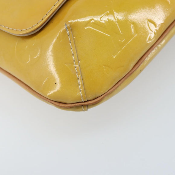 LOUIS VUITTON Monogram Vernis Thompson Street Bag Beige M91301 LV Auth 170091