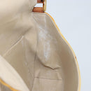 LOUIS VUITTON Monogram Vernis Thompson Street Bag Beige M91301 LV Auth 170091-20