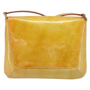 LOUIS VUITTON Monogram Vernis Thompson Street Bag Beige M91301 LV Auth 170091-2