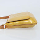 LOUIS VUITTON Monogram Vernis Thompson Street Bag Beige M91301 LV Auth 170091-4