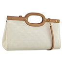 LOUIS VUITTON Monogram Vernis Roxbury Drive Bag 2Way Perle M91374 LVAuth 170092A-1