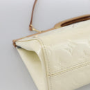LOUIS VUITTON Monogram Vernis Roxbury Drive Bag 2Way Perle M91374 LVAuth 170092A-14
