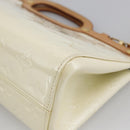 LOUIS VUITTON Monogram Vernis Roxbury Drive Bag 2Way Perle M91374 LVAuth 170092A-15