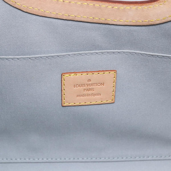 LOUIS VUITTON Monogram Vernis Roxbury Drive Bag 2Way Perle M91374 LVAuth 170092A